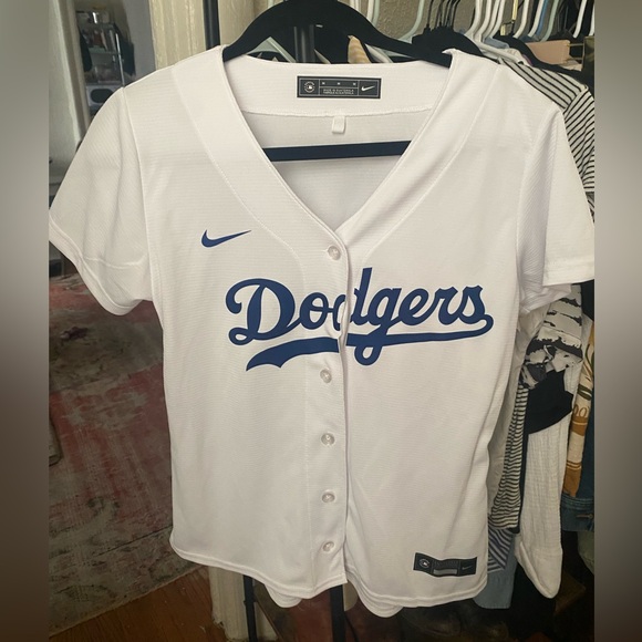 MLB Los Angeles Dodgers Nike Team Jersey Woman M - Picture 1 of 7